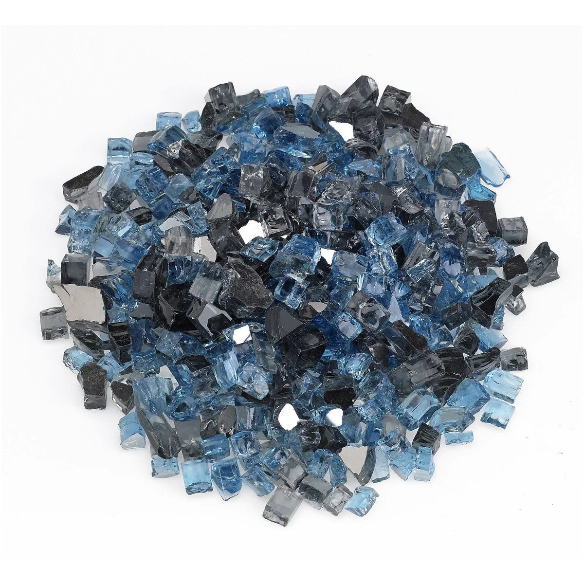 0.5 in. Reflective Fire Glass 10 lbs Jar G981692