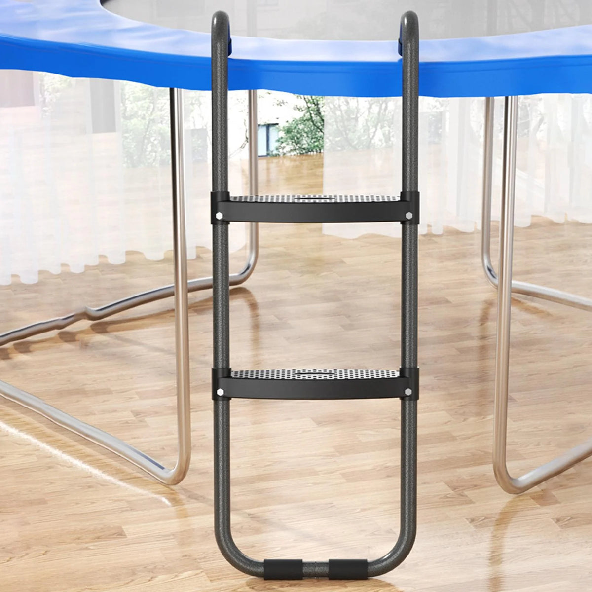 2 Step Steel Trampoline Ladder A60352