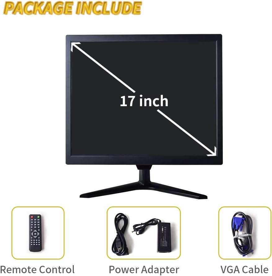 19 inch Security Surveillance Monitor with Built-in Speaker S151371