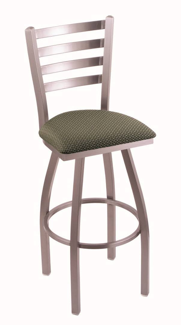 25x22 Counter Stool with Stainless Finish and 360 Swivel S17381