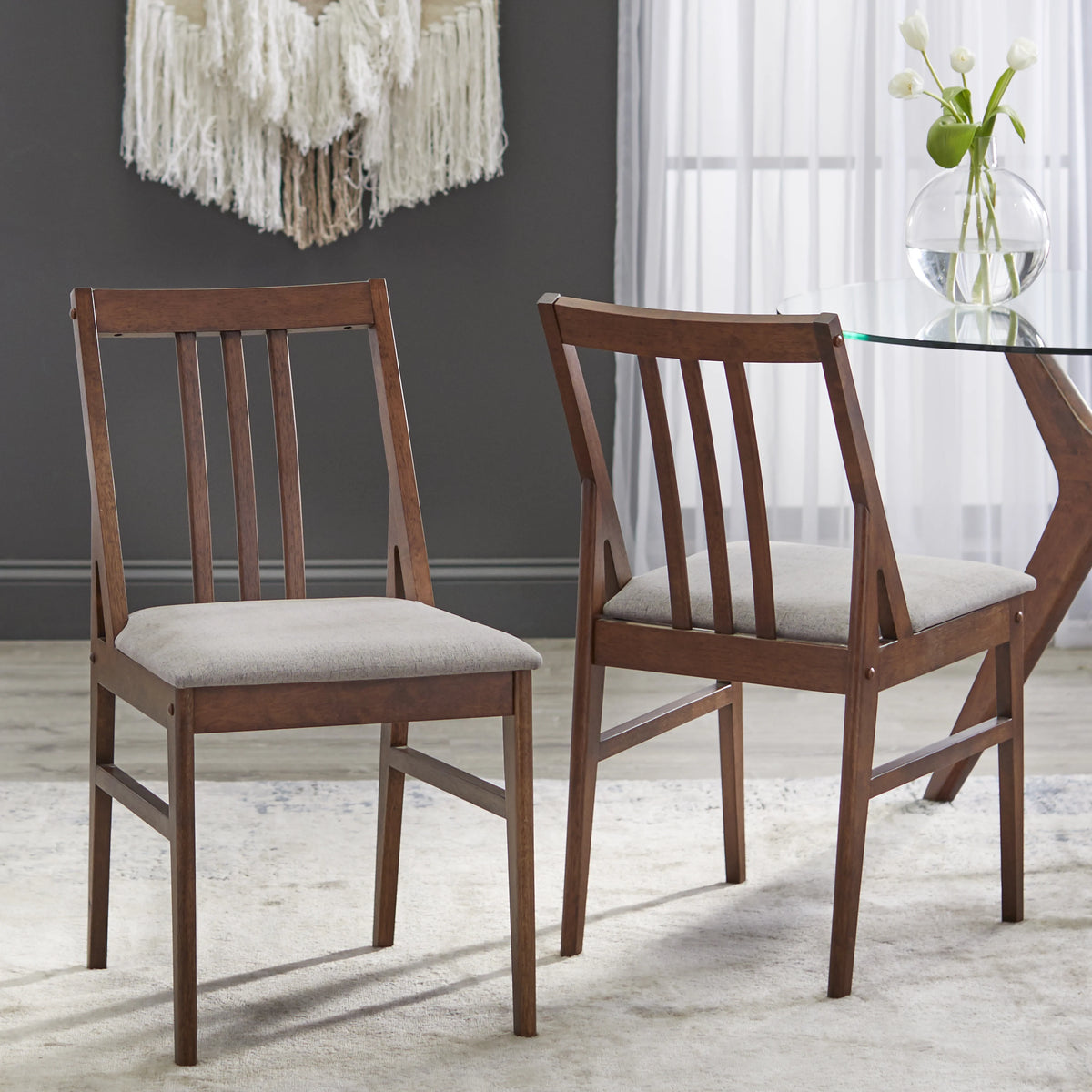 Round Dining Table with Tempered Glass Top Z96790