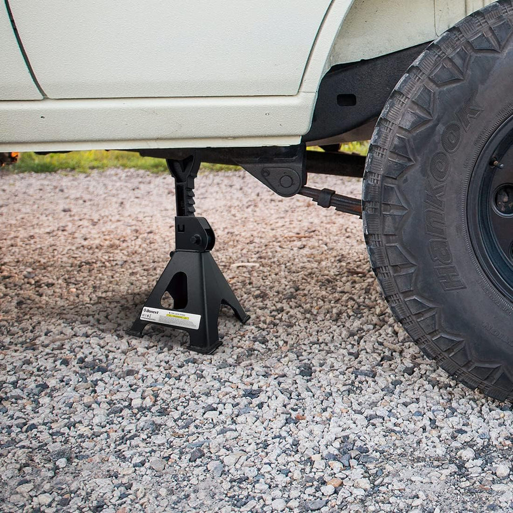 6 Ton Steel Jack Stands 1 Pair Black P5272