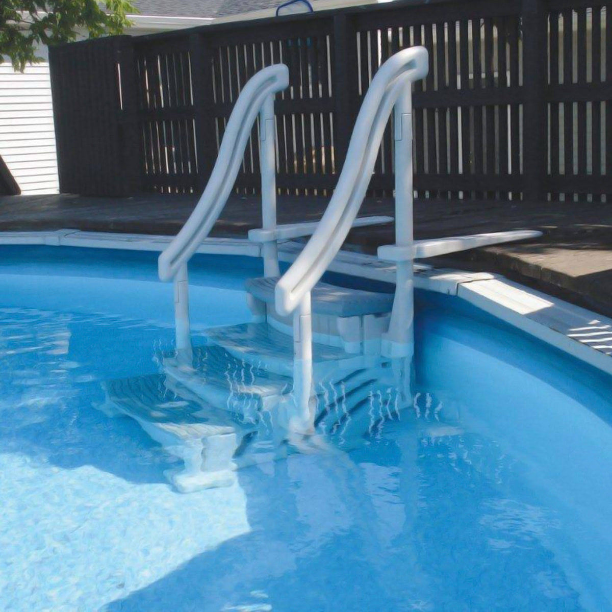 4-Step Above Ground Swimming Pool Steps C7309