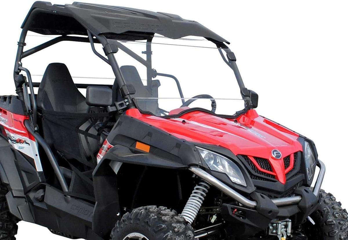 1/4” Clear Scratch Resistant Polycarbonate Full Windshield U4123