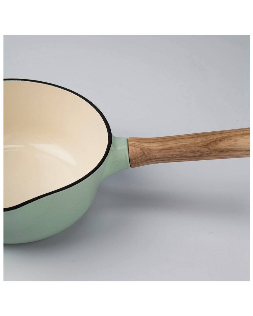 Green Cast Iron Saucepan 1.8 qt R244