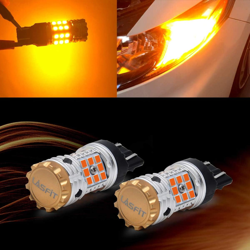 Amber LED Turn Signal Light Bulb (Pack of 2) R253
