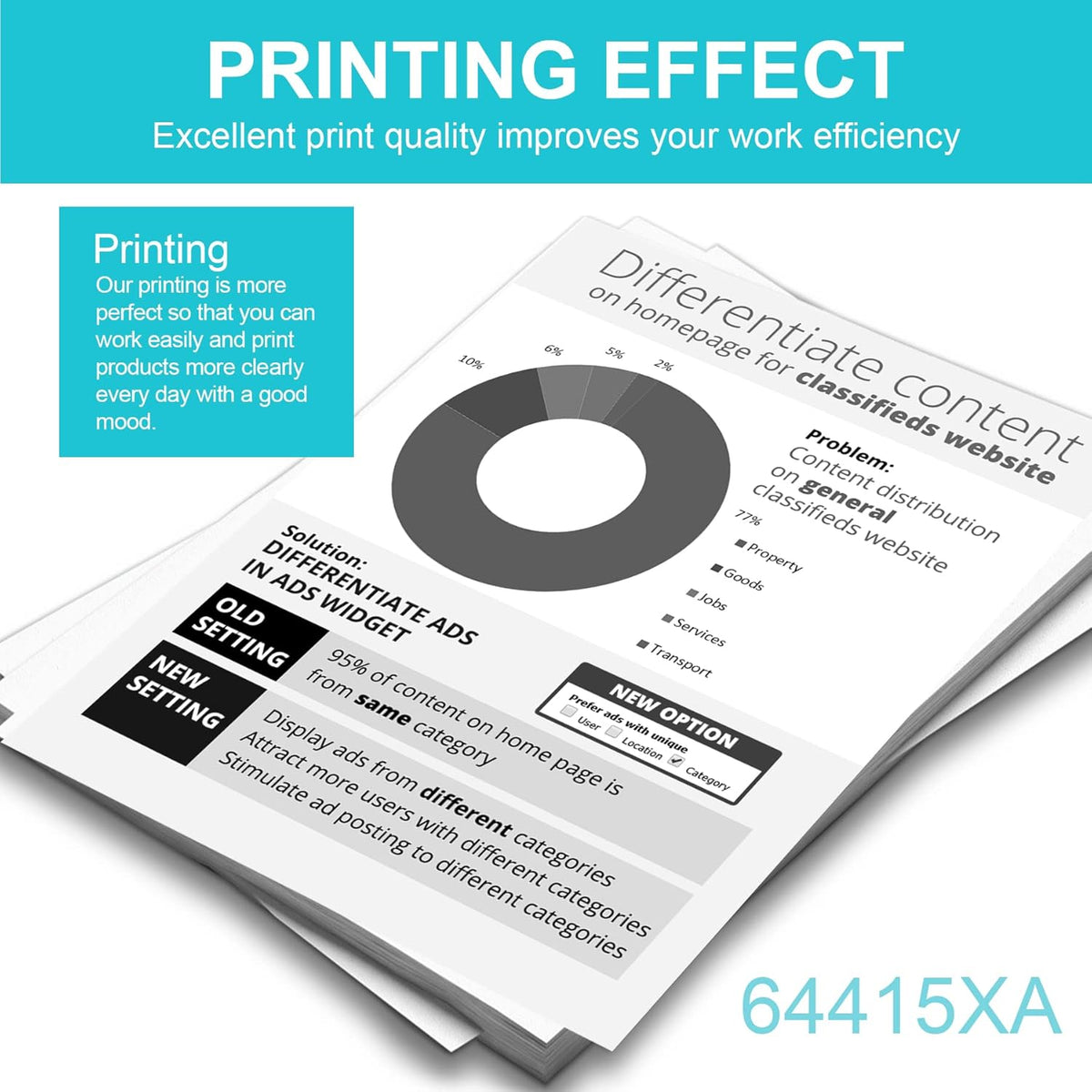 2 Pack Black Toner Cartridge O655694