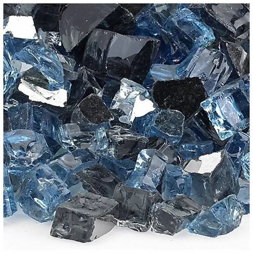0.5 in. Reflective Fire Glass 10 lbs Jar G981692