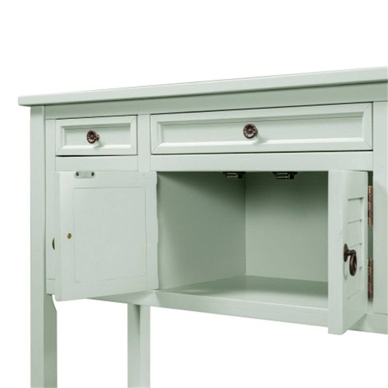Modern Console Table with 7 Drawers and 1 Cabinet R101790