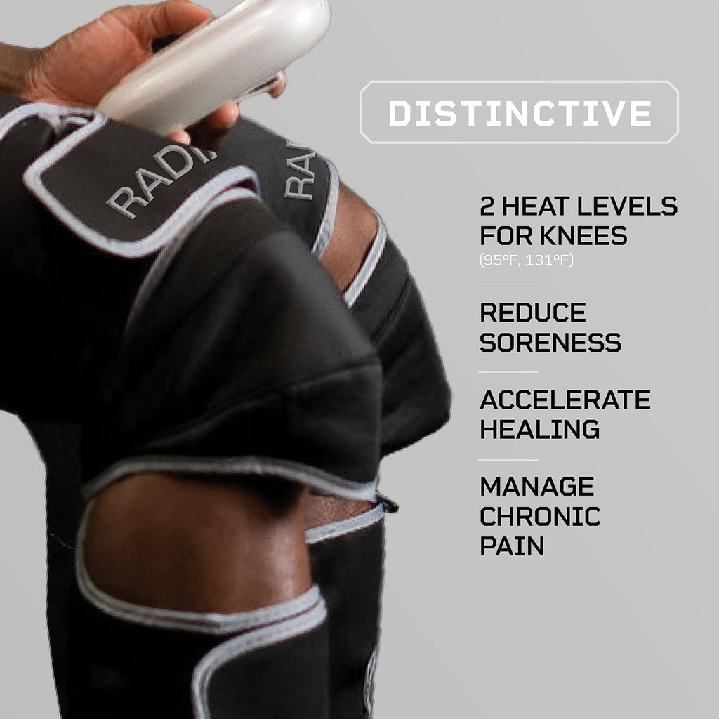 Thigh, Calf and Foot Massager Machine Extra Wide Leg Compression Massager with Remote Control N74620