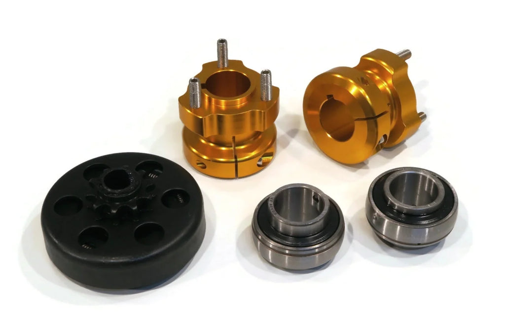 36 Inch Shaft Kit For Drift Trike Bikes With Axle Bearing & Race Hubs B5052