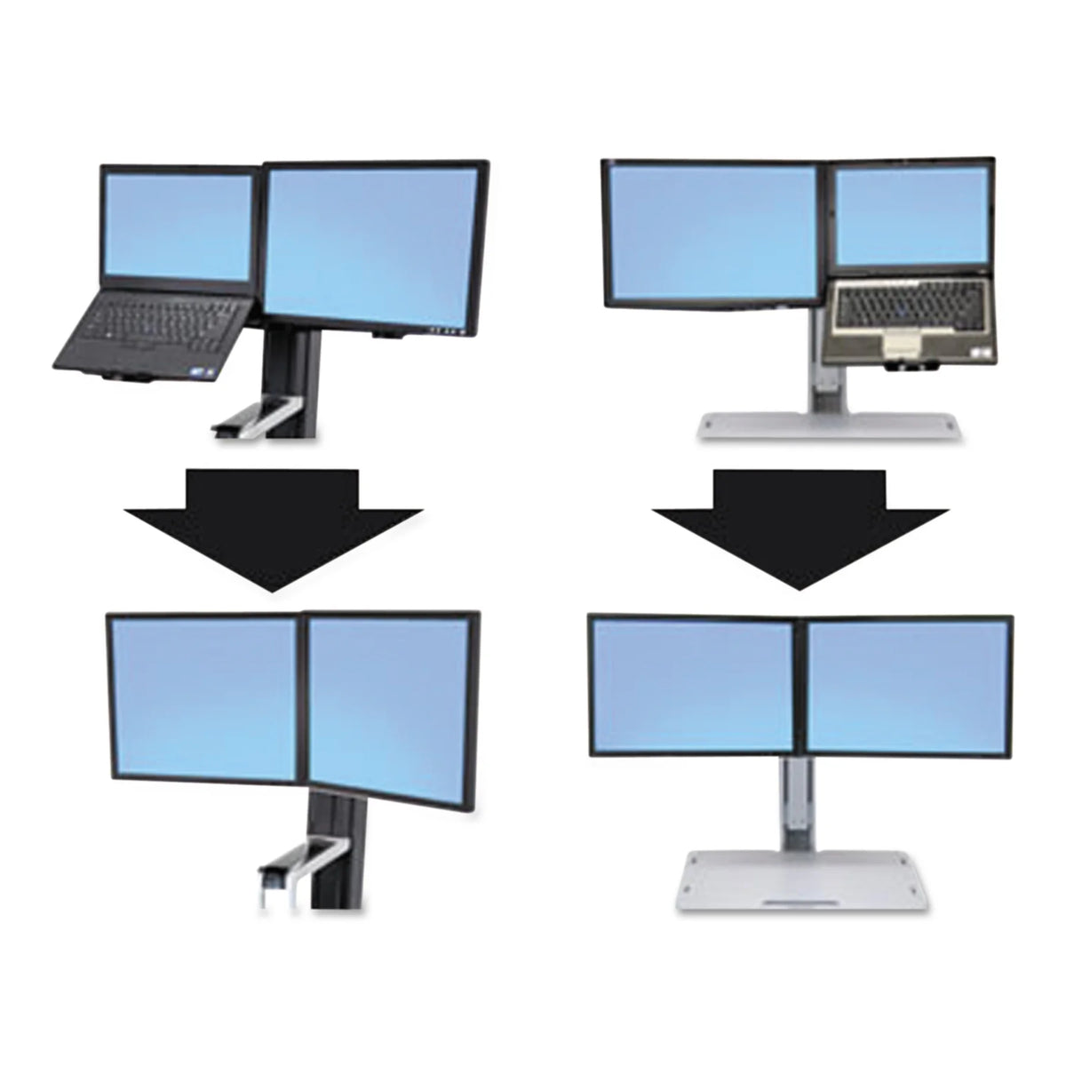 Dual LCD & Laptop WorkFit Conversion Kit U134399