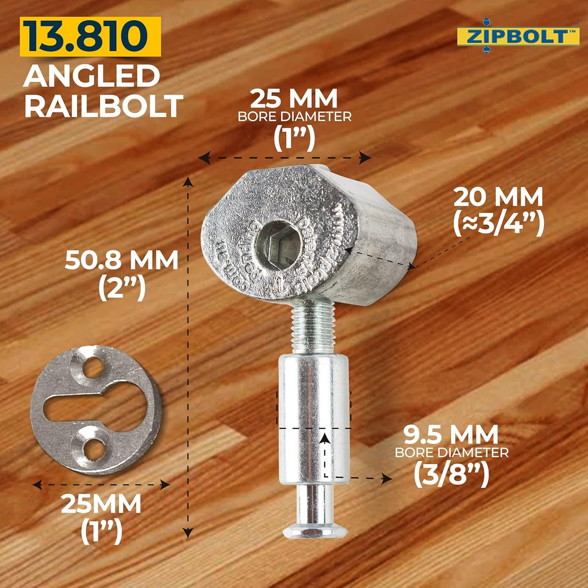5 Pack Slipfix Railbolt I51230