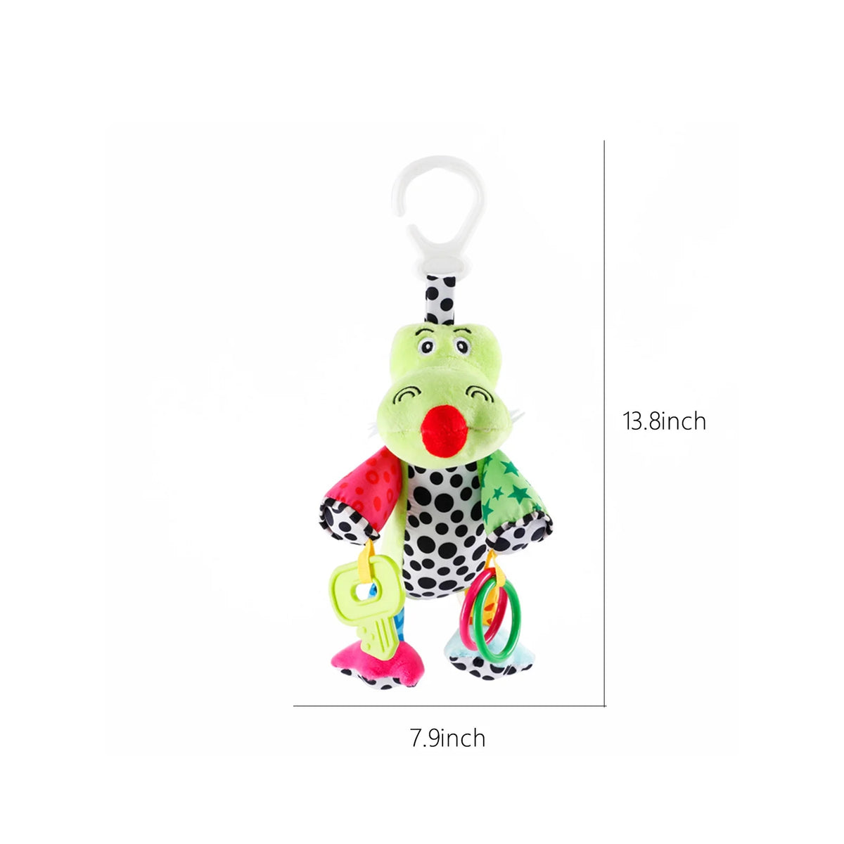 Green Baby Car Seat Toys With 32 Music And Teether D731744