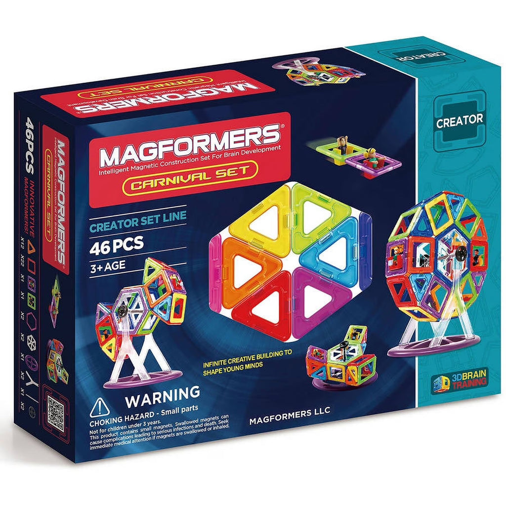 46 Pieces Magnetic Tiles Set F214267