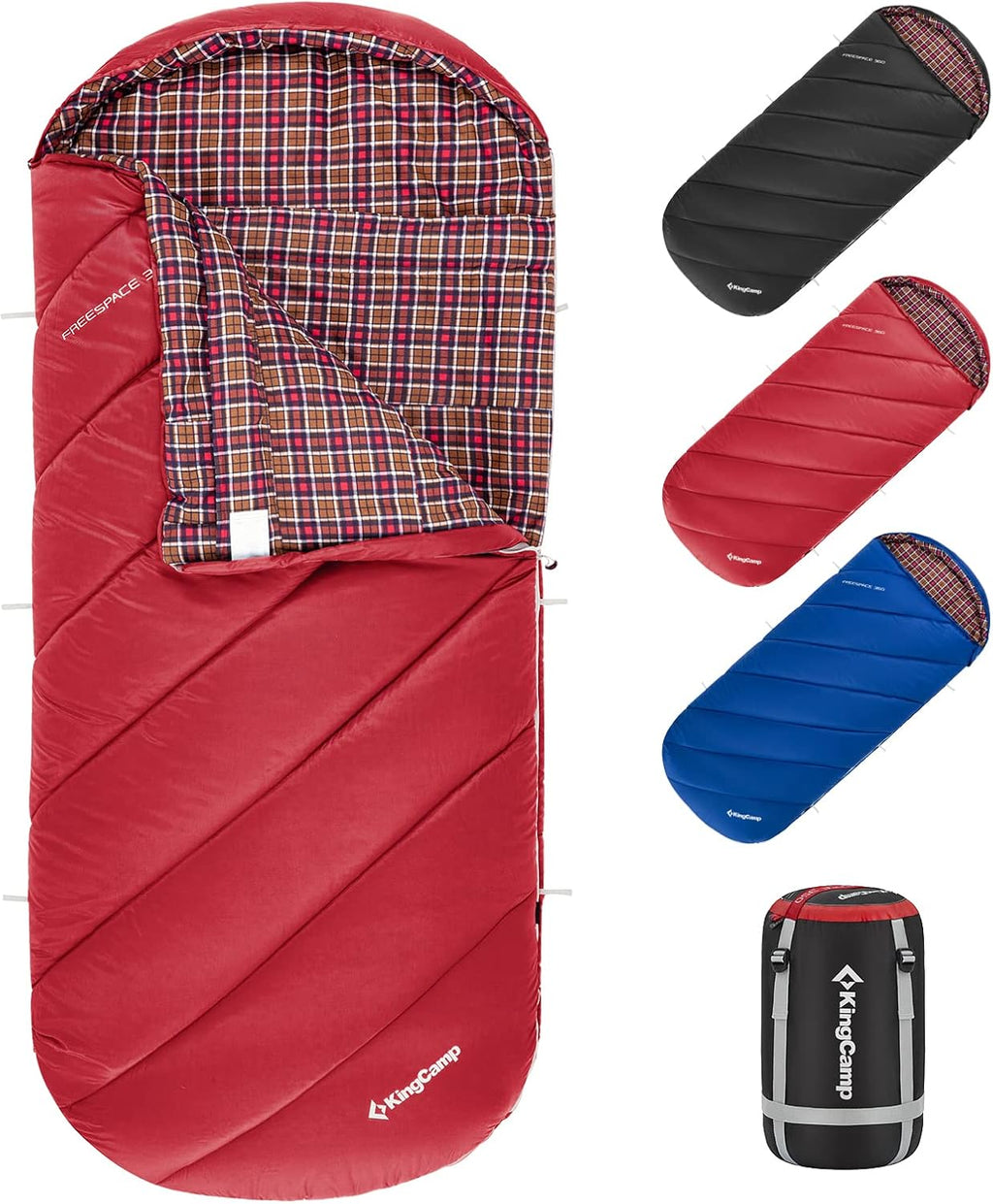 100% Cotton Flannel XL Sleeping Bag G90331