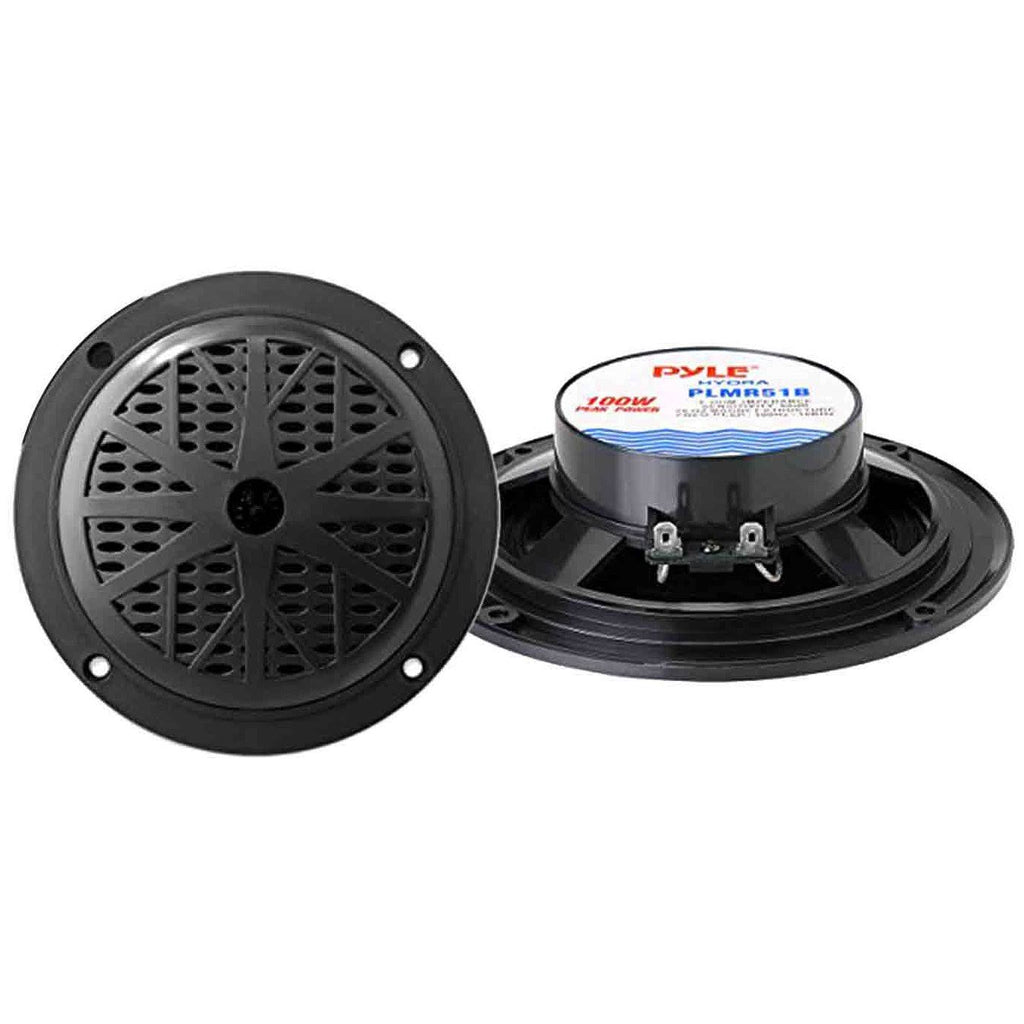 Receiver Stereo (Black) with 100W Speakers, Antenna, Amplifier and Speaker Wire P182