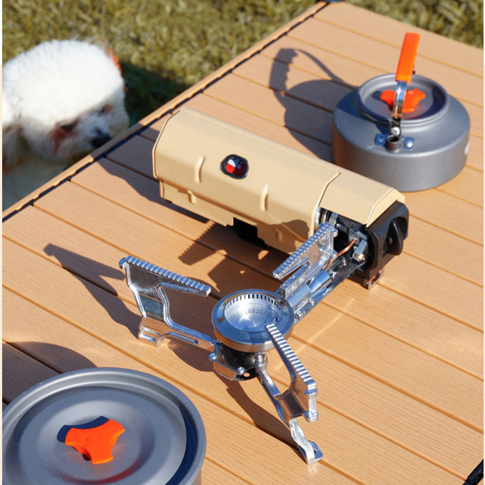 Portable Butane Camping Stove 2600W with Carrying Bag I173844