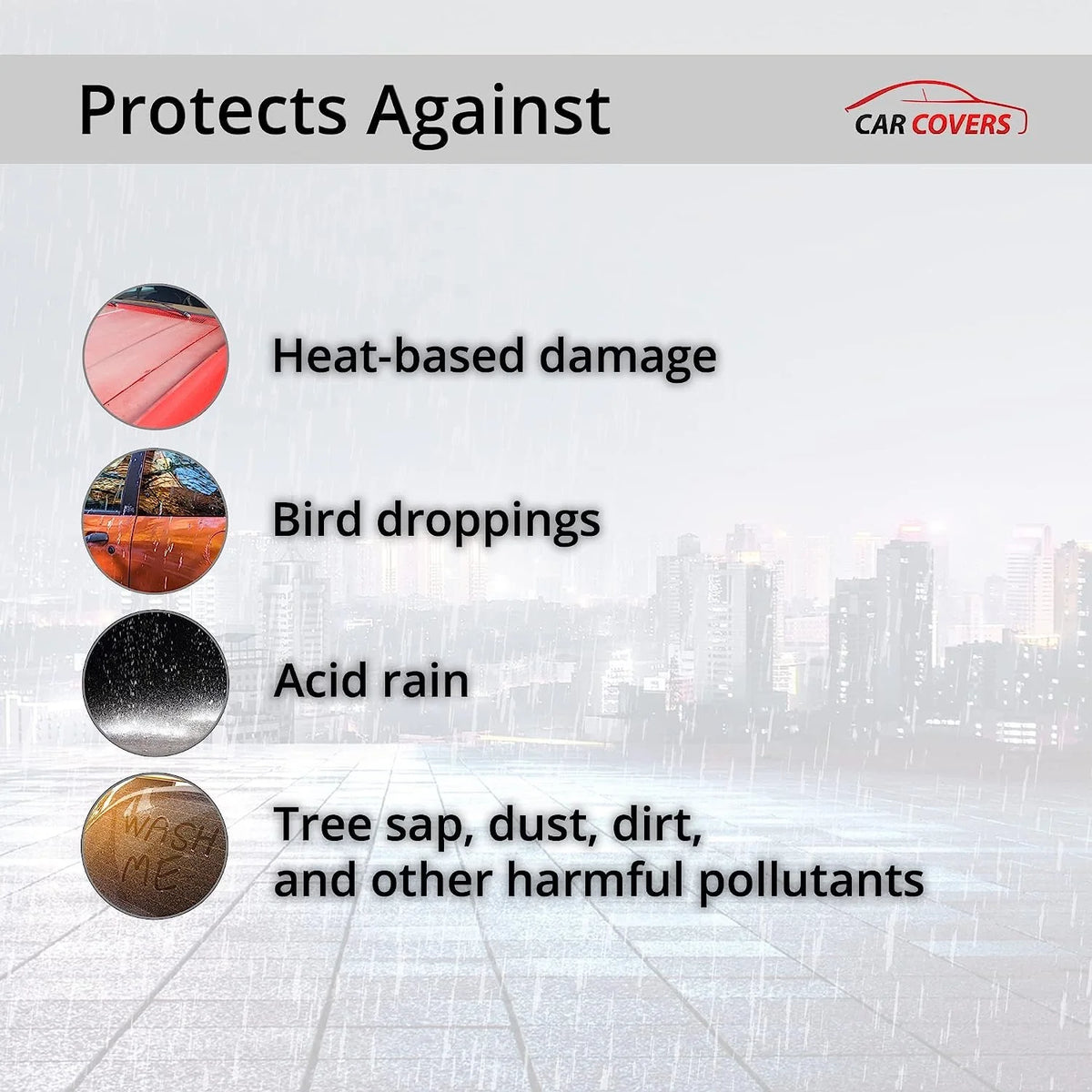 Weatherproof Multilayered SUV Cover L7924