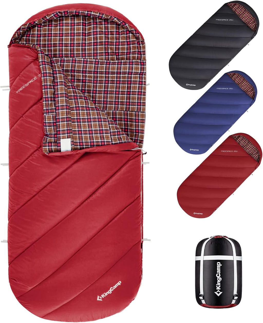 100% Cotton Flannel XL Sleeping Bag G90331