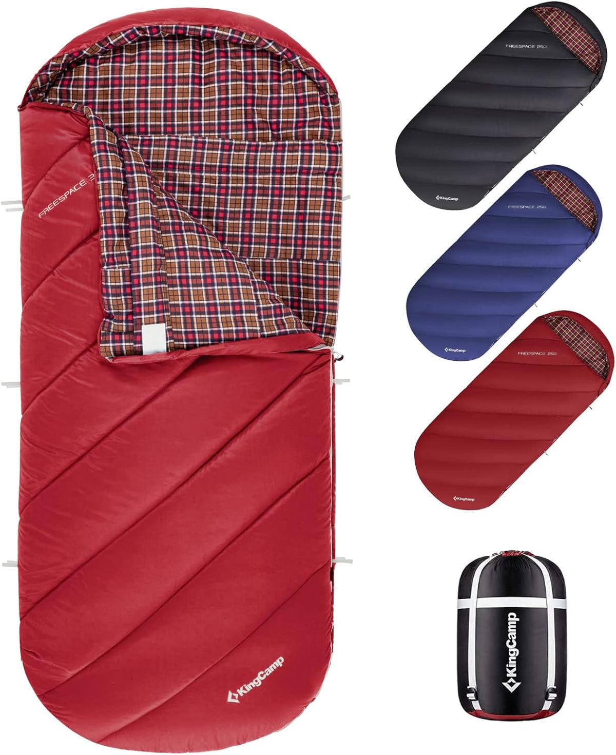 100% Cotton Flannel XL Sleeping Bag G90331