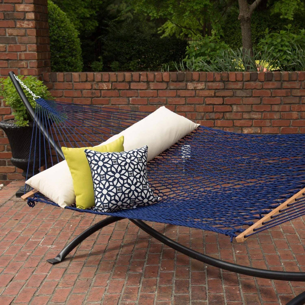 Navy Rope Hammock H590