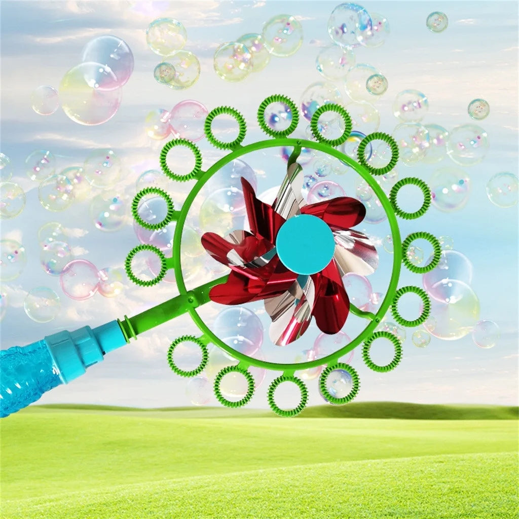 2-in-1 Bubble Stick Windmill Magic Portable Bubble Wand 20Ml L57703