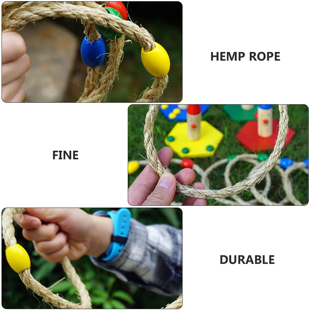 10 PCS Throwing Ring Toys Carnival Rings Z9568