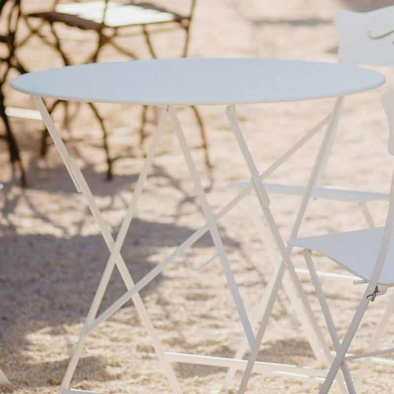 Pink Praline Round Bistro Table L646552