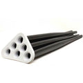 6-Tube 34 Inch Black Boat Rod Organizer K228