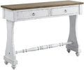 Antique White Console Table W566708