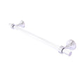 30 inch Towel Bar with Dotted Accents - Satin Chrome Y430