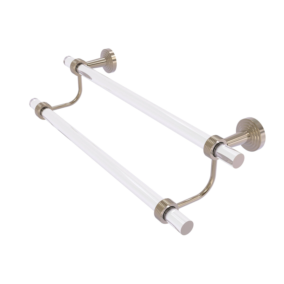 Antique Pewter Double Towel Bar S600