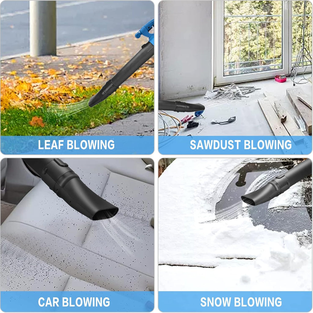 Cordless Electric Leaf Blower with 4.0Ah Battery & Charger H818116