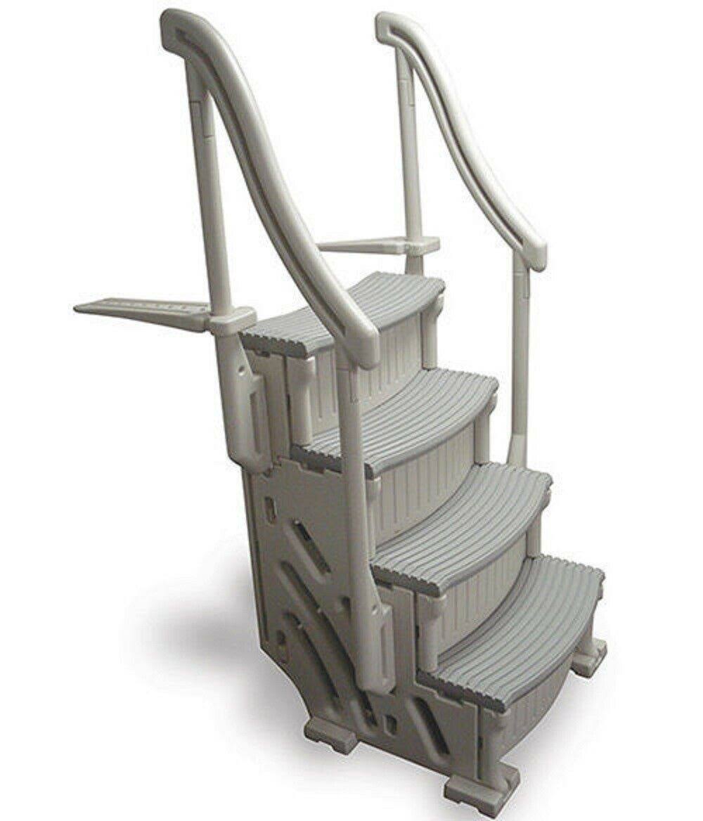 4-Step Above Ground Swimming Pool Steps C7309
