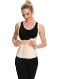 Adjustable Waist Trainer Steel Boned Corset Latex Body Shaper X629594