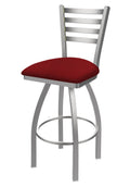25x22 Counter Stool with Stainless Finish and 360 Swivel S17381