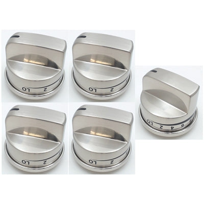 5 Burner Knobs for LG Range W30991