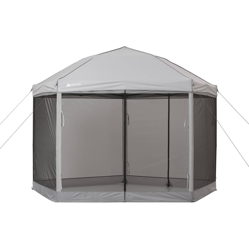 Instant Pentagon Canopy with Screen Walls L32217