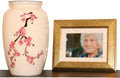 Pink Butterflies Cremation Urn for Human Ashes X463