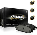Professional Ceramic Rear Disc Brake Pads Set A400