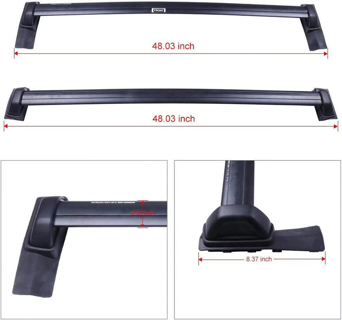 Roof Rack Cross Bars for Honda Element M616