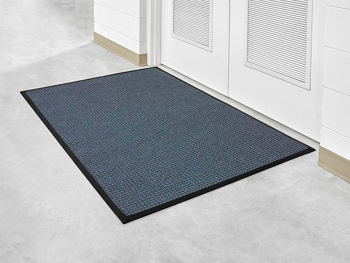 Entrance Mat, blue, 4Ft. x 6ft. Y8207