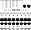 Polyurethane Body Mount Bushing Kit with Steel Sleeves and Hardware E65409