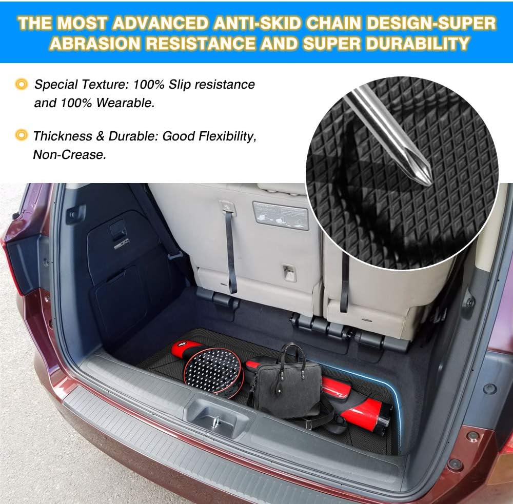 Anti-Slip Cargo Liner Trunk Floor Mat for Honda Odyssey Q321465