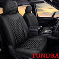 Black Waterproof Leather Car Seat Covers Full Set Z3517