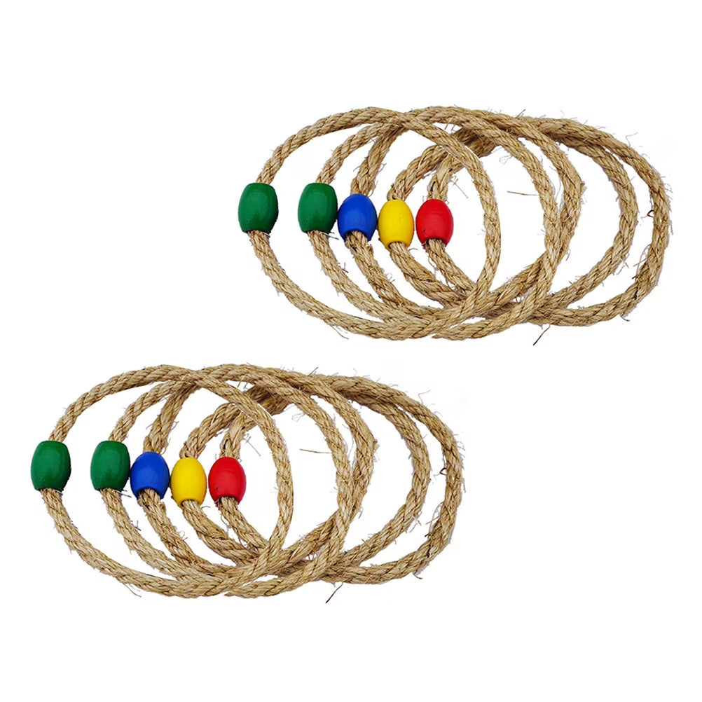 10 PCS Throwing Ring Toys Carnival Rings Z9568