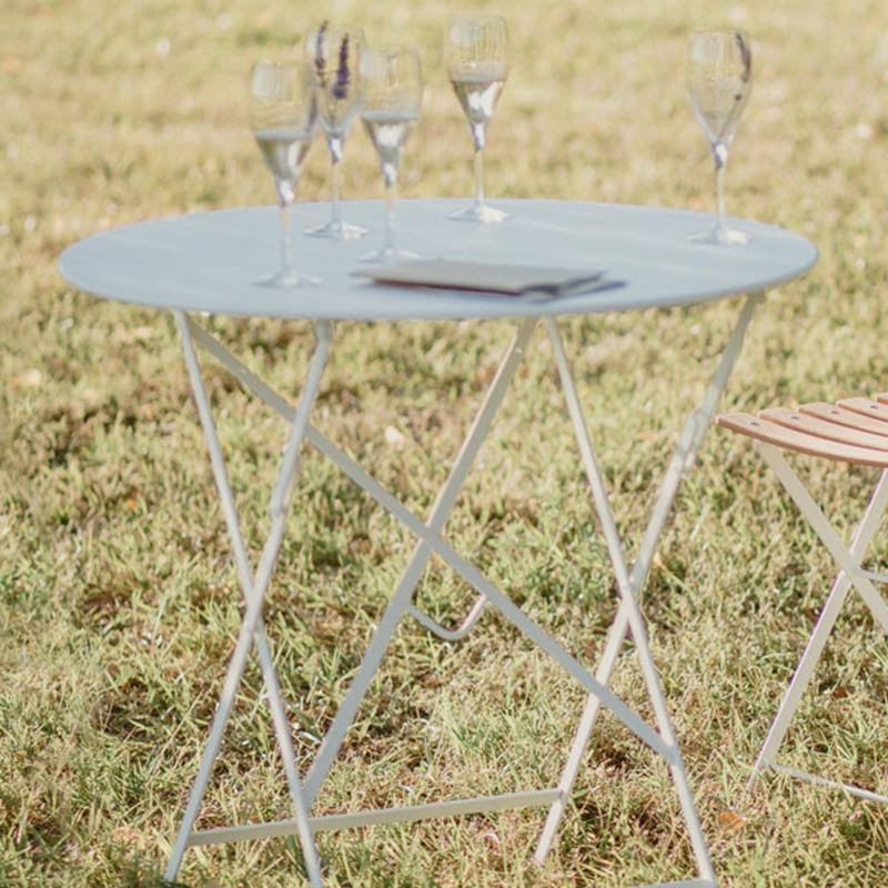 Pink Praline Round Bistro Table L646552