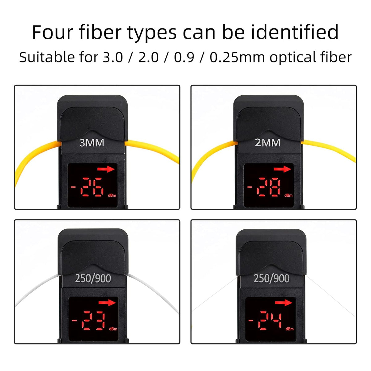 Optical Fiber Identifier Cable Tester O823