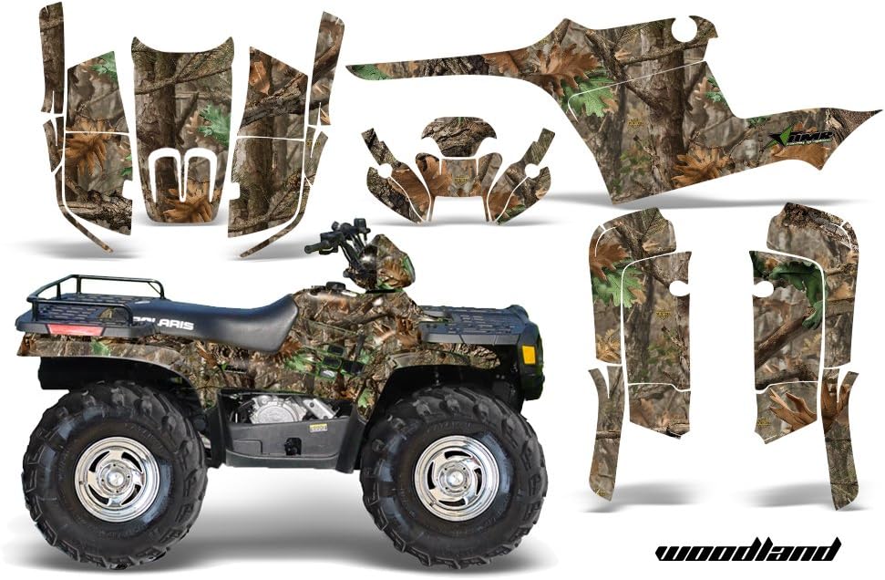 Woodland Camo ATV Graphics Kit Sticker Decal N119102